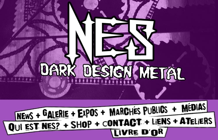 Contact-Dark Nes Design-Sculpteur métal Bordeaux