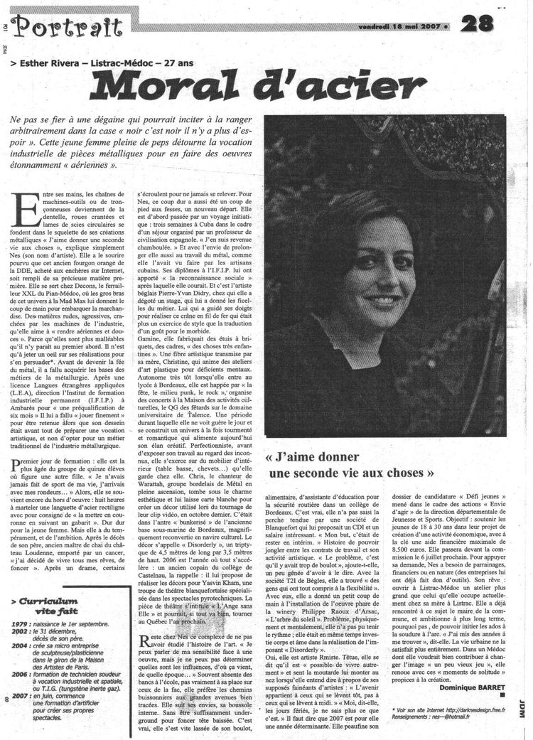 1-Journal du Médoc-18/05/2007