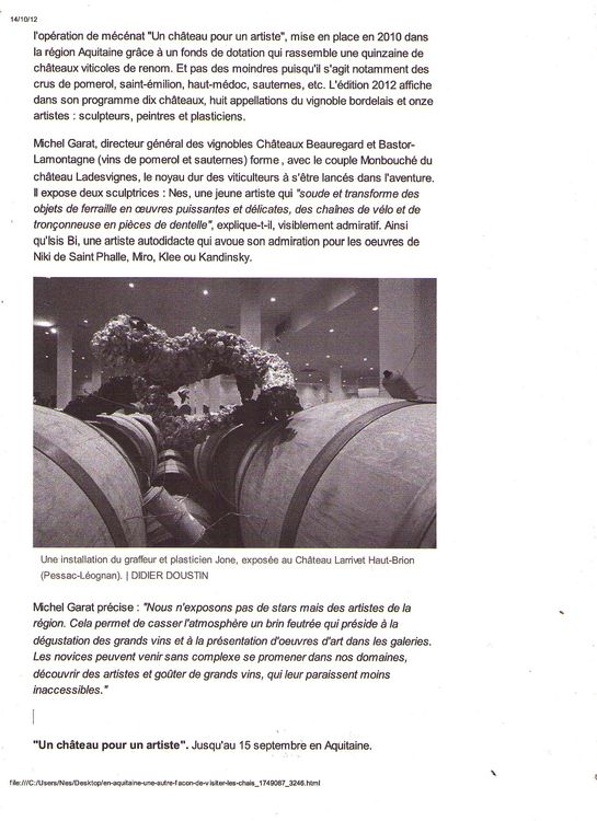 43-Le Monde-En Aquitaine une autre façon de visiter les chais-23/08/12_2